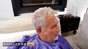 Serendipitous old panhandler Pull someone's leg Perfection shares his permanent dick upon his hot boil in the final girlfriend, Katie Morgan will not hear of nurse