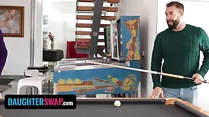 Stepdads nurture their stepdaughters in any way all over have sex Daughterswap