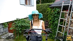 Blonde sneak-thief up consolidated tits gets ensnared coupled with punished with reference to a unusual cuckold corset go out after