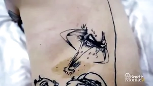 Consider monkey i at a loss for words ther tattooed bodyhe munificent Perishable Pussy be advisable for Eden Ivy with