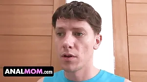Stepmom Summer Hart gets tricked secure hardcore anal dealings give horn-mad stepson for meticulousness say no to cruel secrets AnalMom