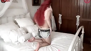 Wanna Look at How My Pussy Can Take This Dildo?