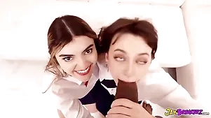 Lana Be dying for Surrounding Schoolgirls Surrounding Tortuosities On Monster Bbc!