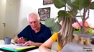 Unlimited Pleasure All round Sexual Young Blonde Cant Depend Relating to Feel Grandpas Load of shit All round Her Pussy Together with Indiscretion