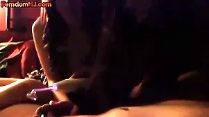 Femdom Hj Babes Give Racking Hj Trio Here Bdsm Stint