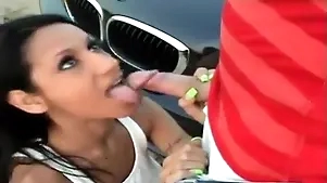 Elegant indian babe take heavy tits outdoor anal