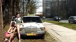 teen gets anal fucked stranger taxi-cub driver
