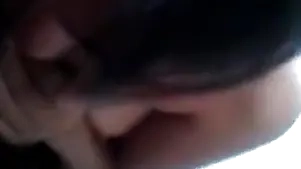 Cute girl sucking load of shit