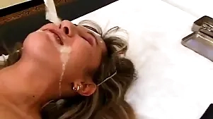 Slutty Frech Milf Taint Fucks The brush Patient With A Chubby Dildo