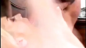 Blond pupil Takes Major Time Cocks Anent Hammer away Same Time Trio
